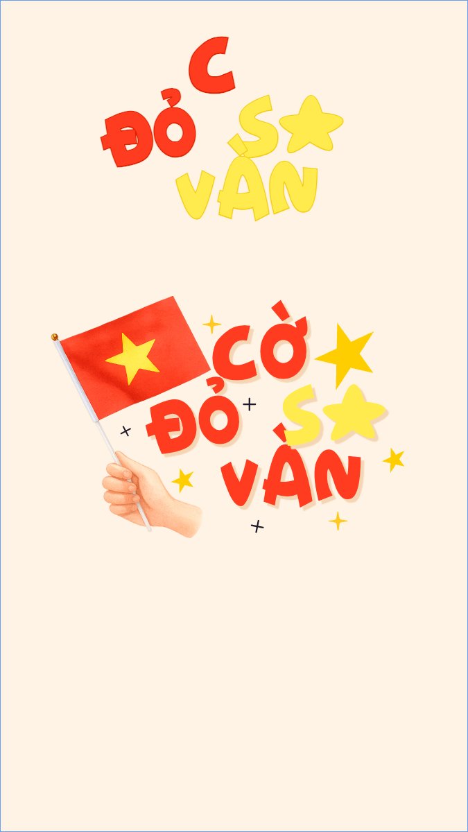Mẫu Hình nền điện thoại 2/9, Quốc Khánh, lễ hội, Việt Nam, sự kiện, dễ thương, cute, chibi, hoạt hình, cartoon — LayerPic