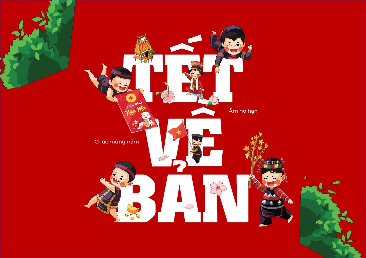 Tết, Xuân, dễ thương, cute, truyền thống, dân gian, thuần Việt
