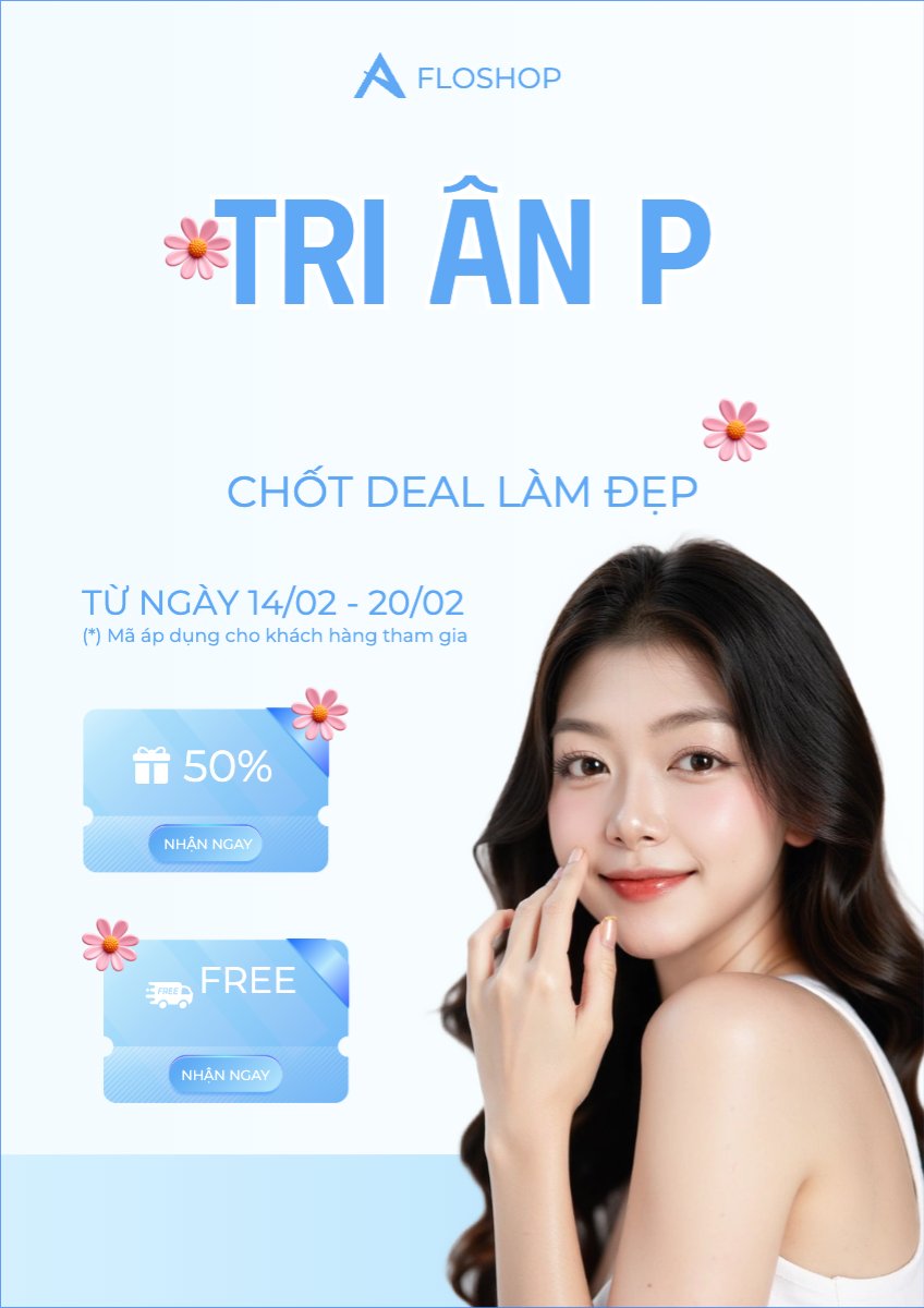 Mẫu Poster chuẩn Quốc tế phụ nữ, 8/3, valentine, lễ tình nhân, 14/2, làm đẹp, beauty, spa, thời trang, fashion — LayerPic