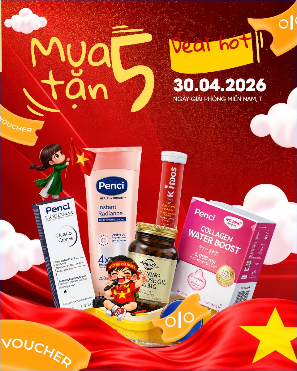 Mua 5 tặng 5 deal 30/4