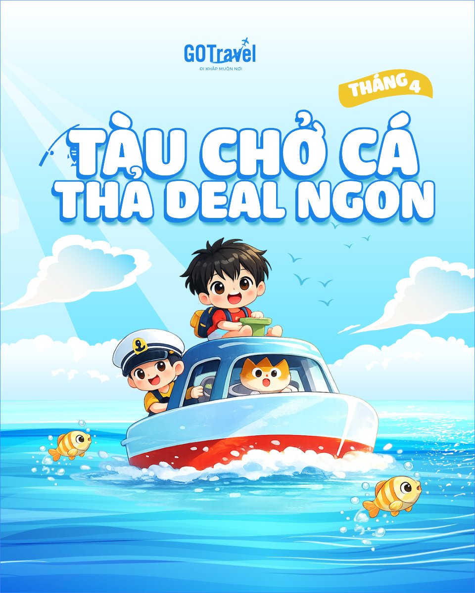 Mẫu Bài post MXH dọc Tàu chở cá thả deal ngon — LayerPic