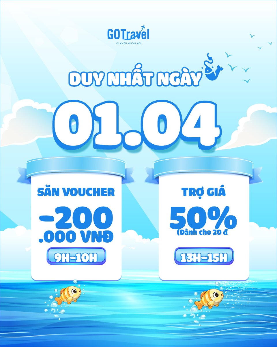 Duy nhất ngày 01.04