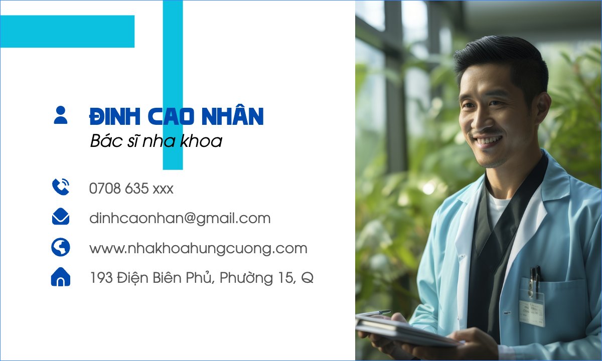 Mẫu Danh thiếp Spa, beauty, làm đẹp, thẩm mỹ, nha khoa, bác sĩ nha khoa — LayerPic