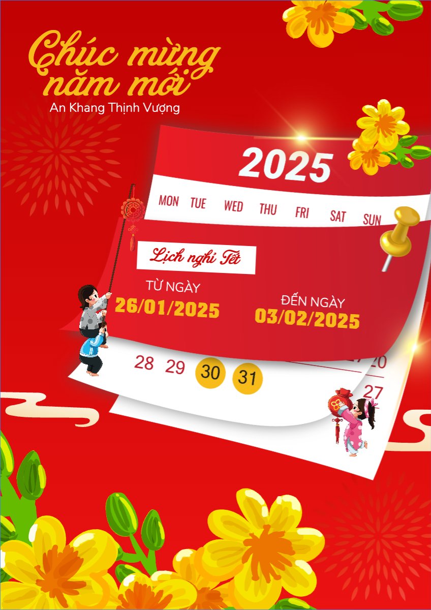 Mẫu Poster chuẩn Tết, Tết 2025, Xuân, Xuân 2025, Xuân Ất Tỵ, Sự kiện, event — LayerPic