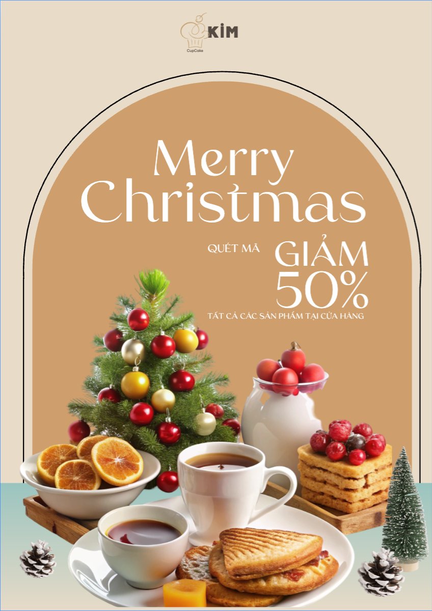 Mẫu Poster chuẩn Giáng sinh, Christmas, Noel, 25/12, sự kiện, event, chương trình, sale, giải trí, entertainment — LayerPic