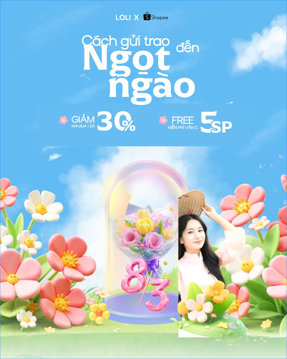 Mẫu Bài post MXH dọc Cách gửi trao ngọt ngào đến phái đẹp — LayerPic