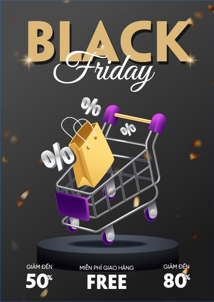 Black Friday, sự kiện, event, chương trình, sale, thứ 6 đen tối