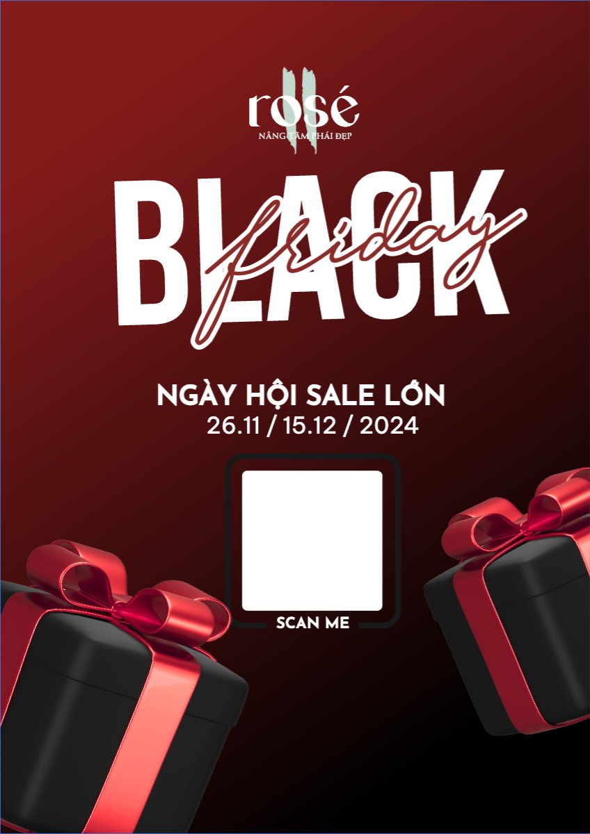 Mẫu Poster chuẩn Black Friday, sự kiện, event, chương trình, sale, thứ 6 đen tối — LayerPic