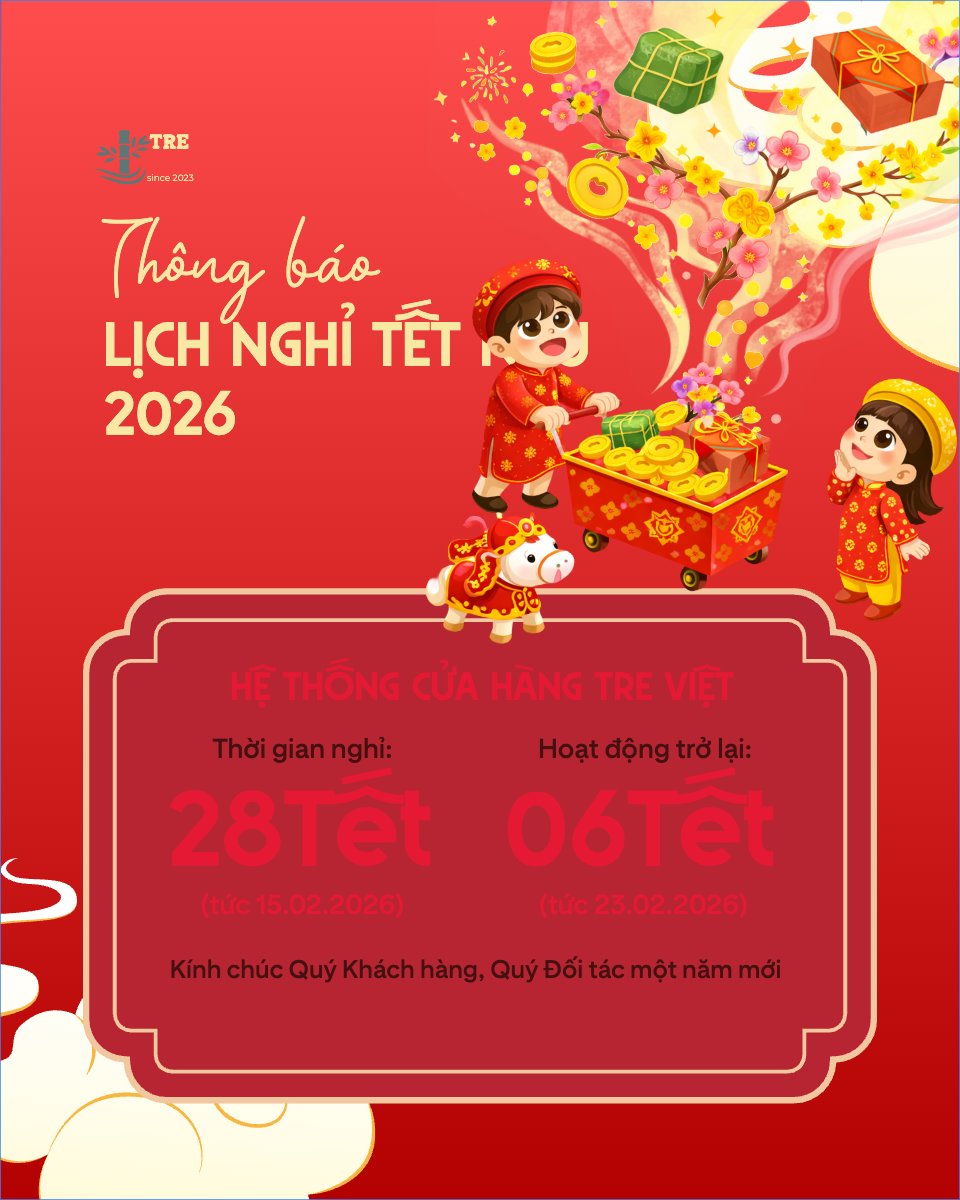 Mẫu Bài post MXH dọc Nghỉ tết nguyên đán Bính Ngọ 2026 — LayerPic