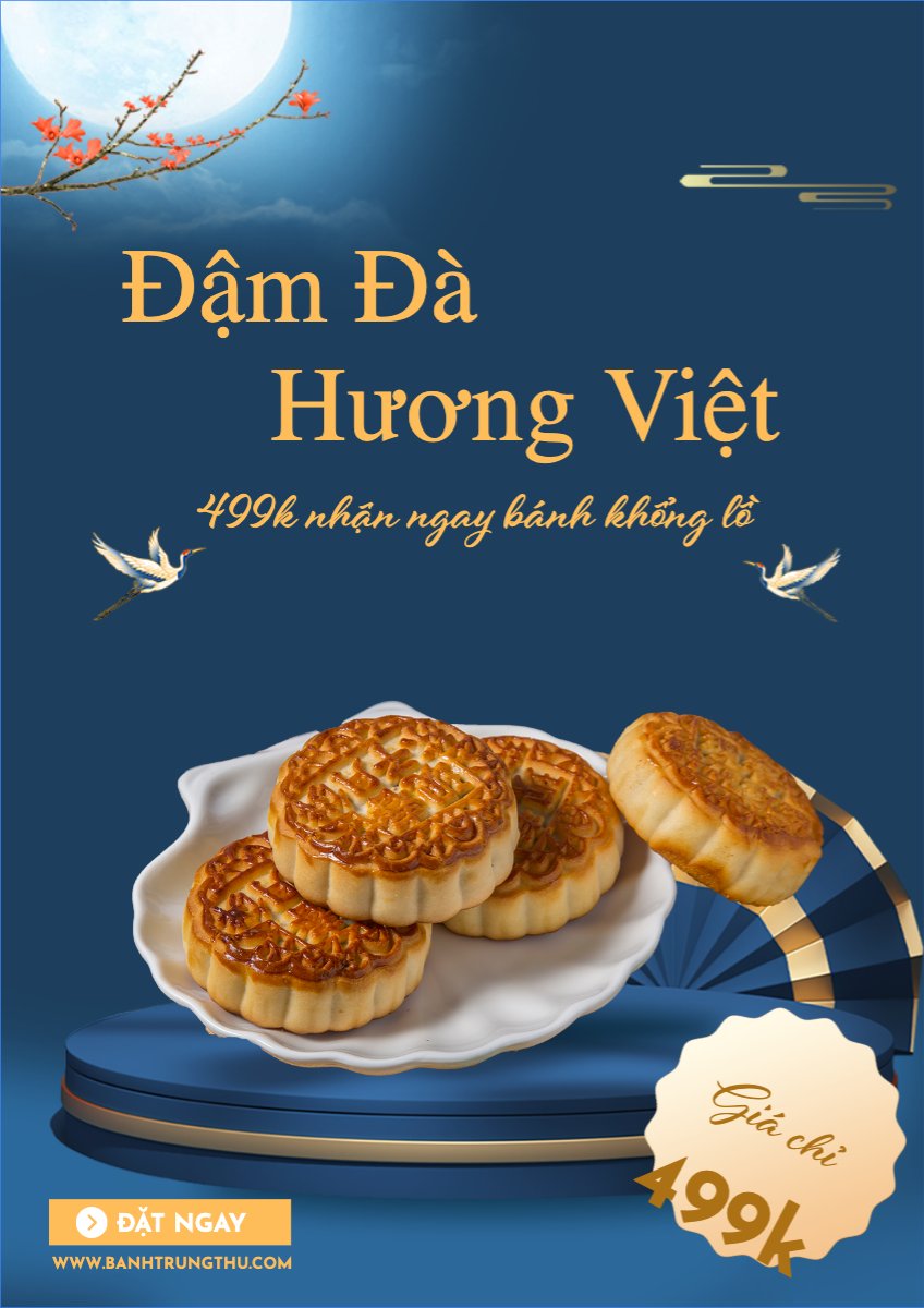 Mẫu Poster chuẩn Đồ ăn, food, thực phẩm, ẩm thực, moon cake, thức ăn, trung thu, mid autumn — LayerPic