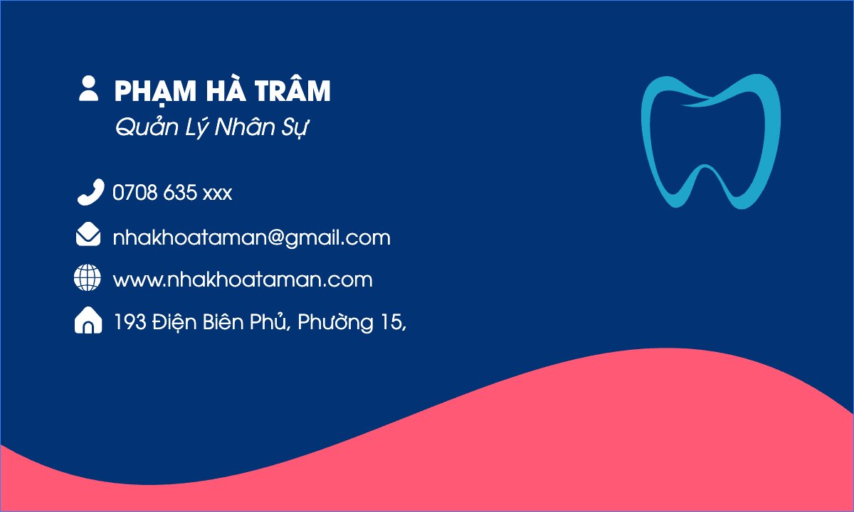 Mẫu Danh thiếp Spa, beauty, làm đẹp, thẩm mỹ, nha khoa — LayerPic