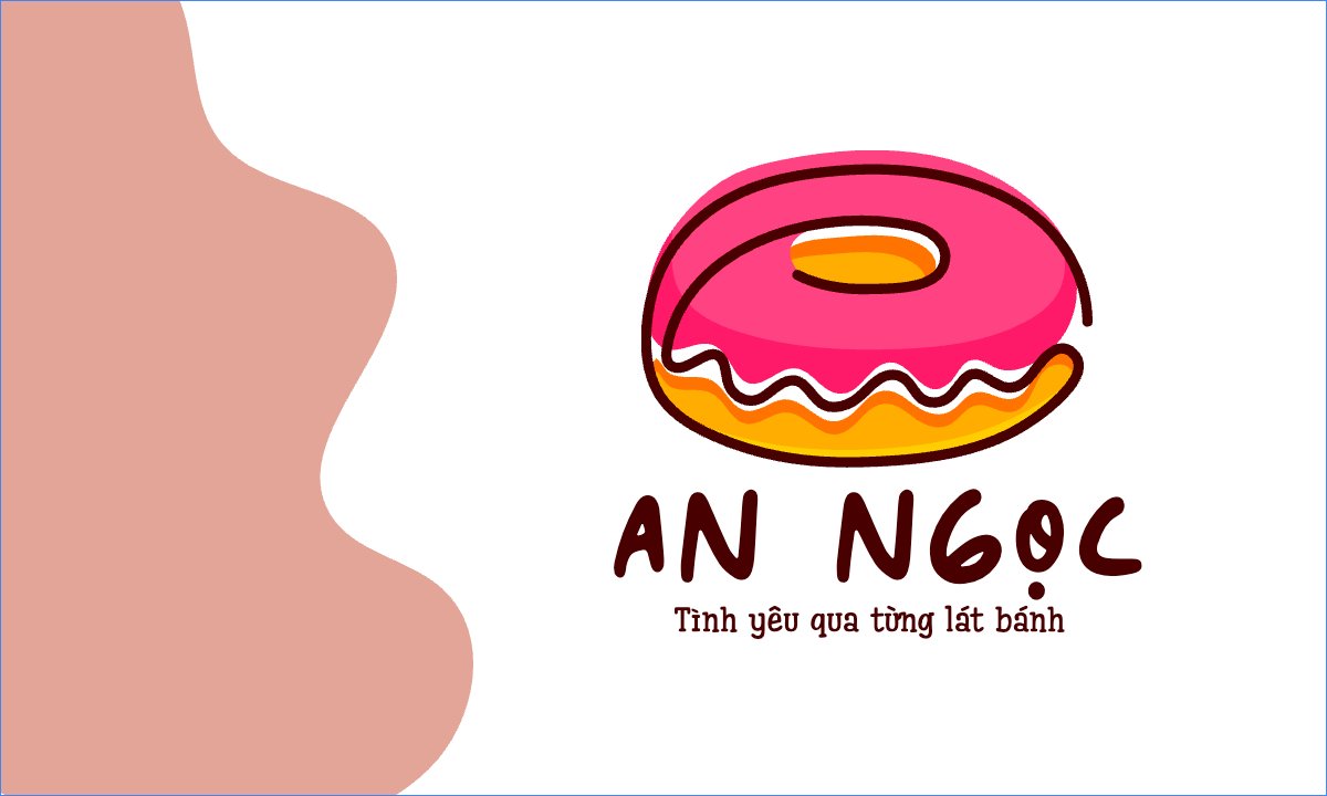 Mẫu Danh thiếp Đồ ăn, food, thực phẩm, ẩm thực, món ăn, F&B, nhà hàng, thức ăn, donut — LayerPic