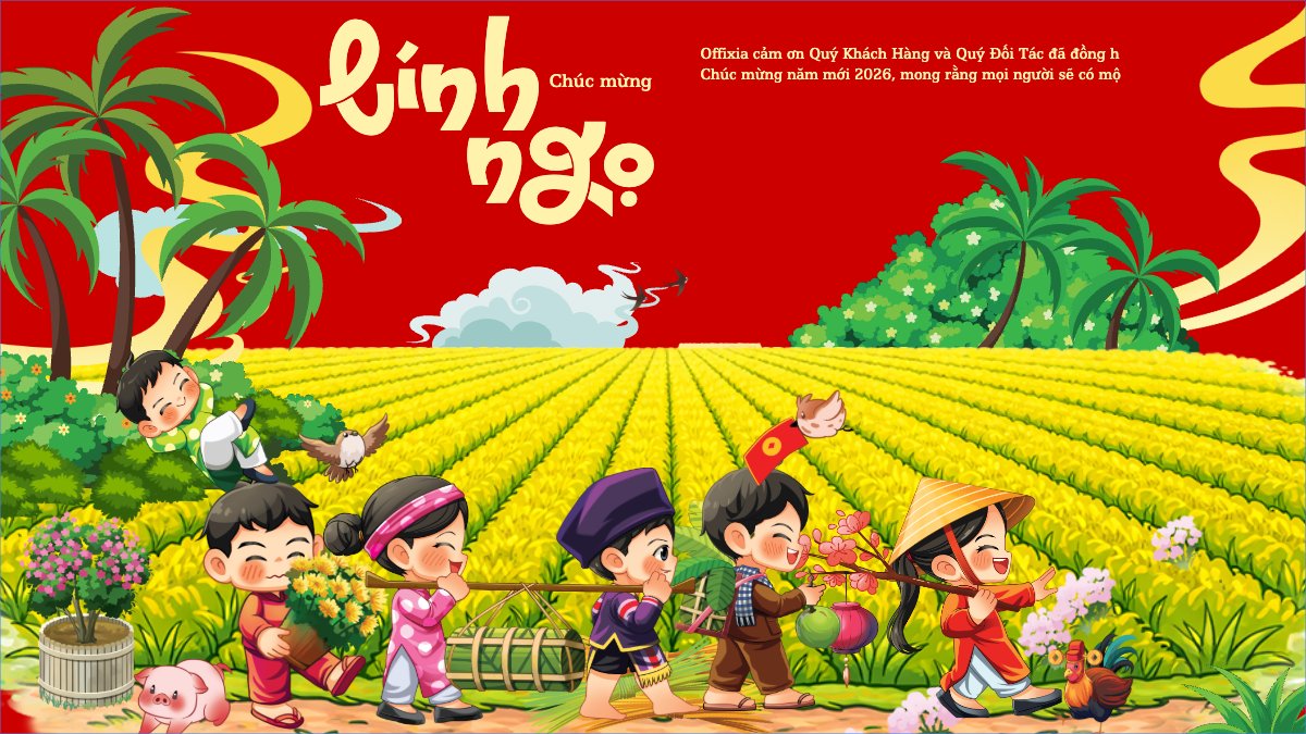 Mẫu Bài post MXH (16:9) Gửi lời chúc tết — LayerPic