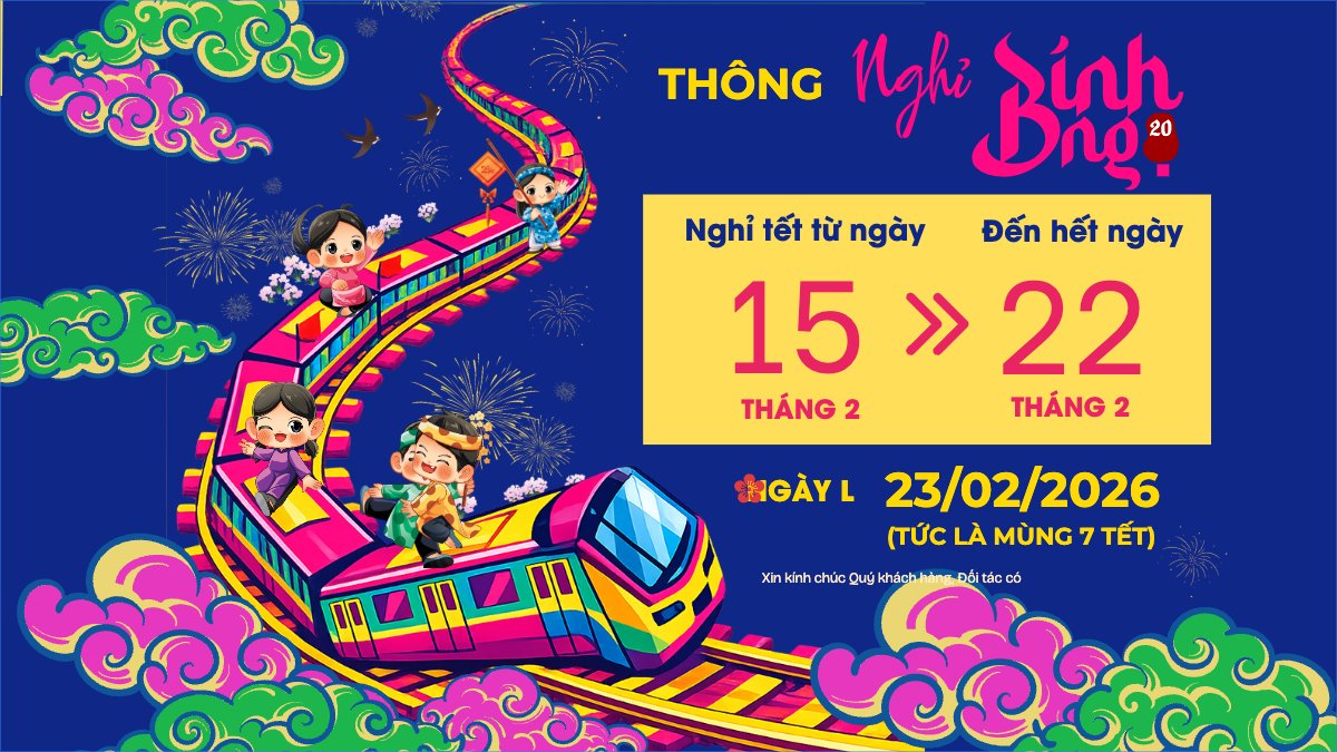 Thông báo nghỉ tết Nguyên Đán