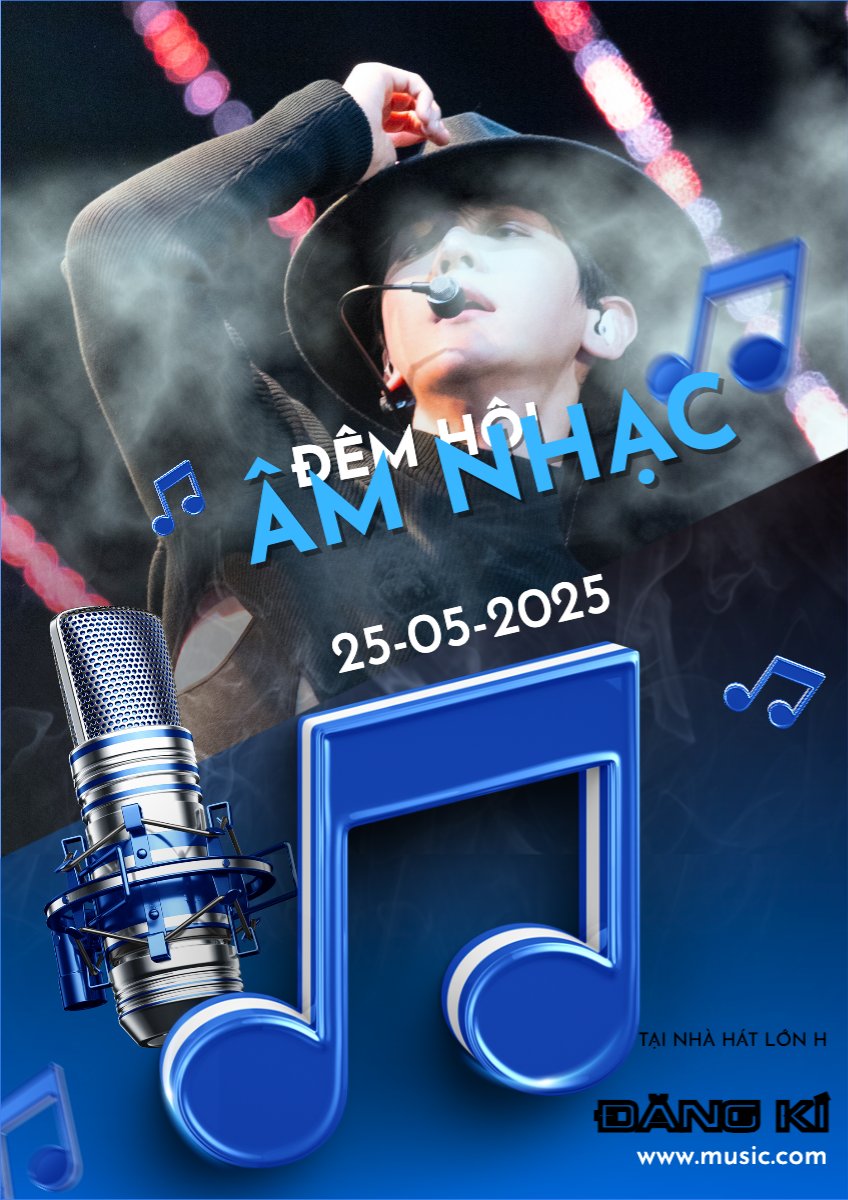 Mẫu Poster chuẩn Sự kiện, event, chương trình, sale, giải trí, entertainment, party — LayerPic