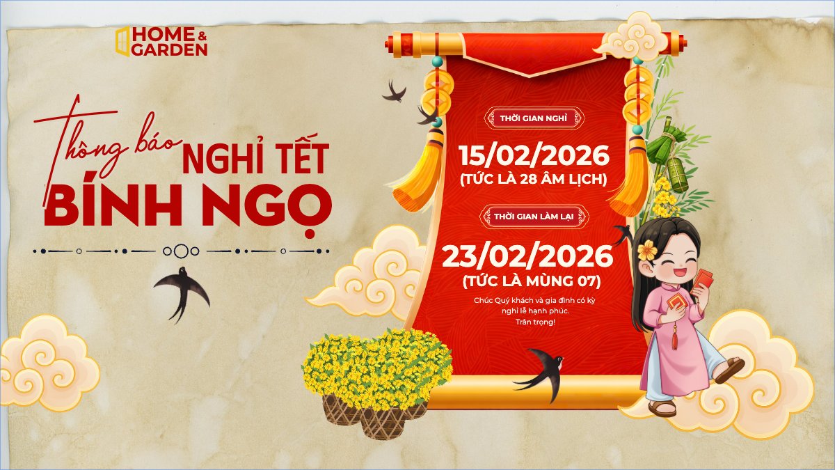 Mẫu Bài post MXH (16:9) Thông báo nghỉ tết Nguyên Đán — LayerPic