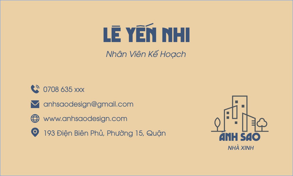 Mẫu Danh thiếp Xây dựng, build, nội thất, bất động sản, interior, real estate, decor — LayerPic