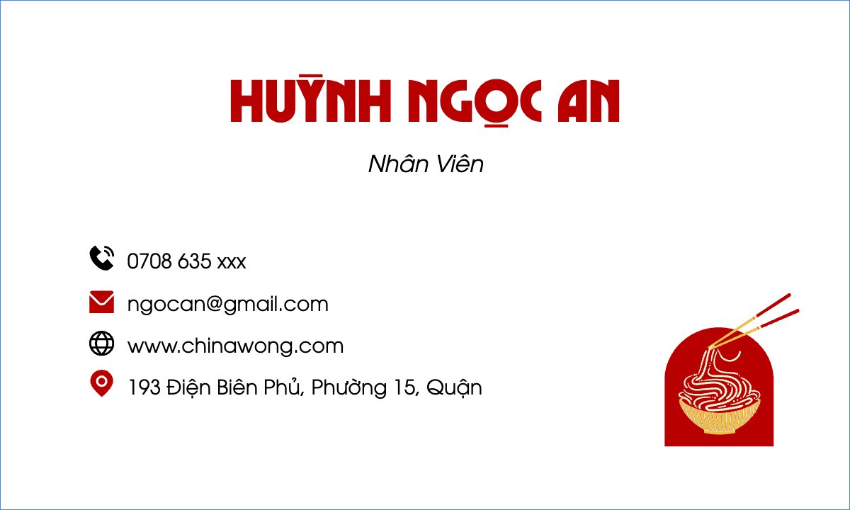 Mẫu Danh thiếp Đồ ăn, food, thực phẩm, ẩm thực, món ăn, F&B, thức ăn — LayerPic