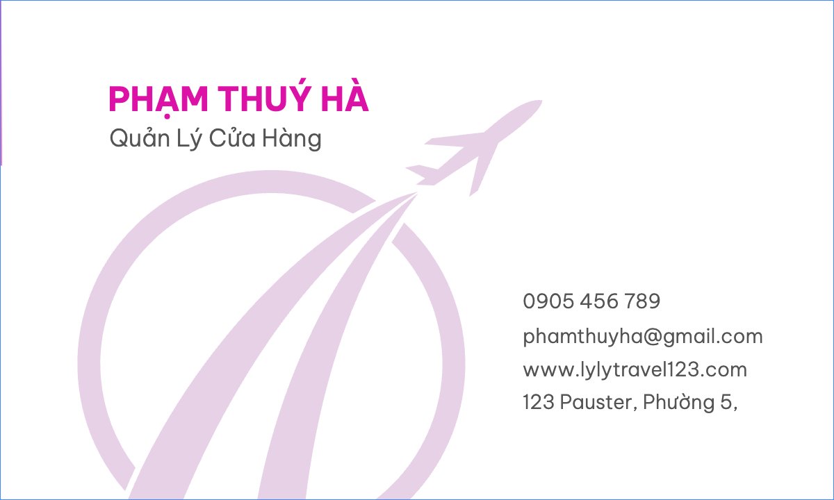 Mẫu Danh thiếp Du lịch, travel, tourism, trải nghiệm, khám phá — LayerPic