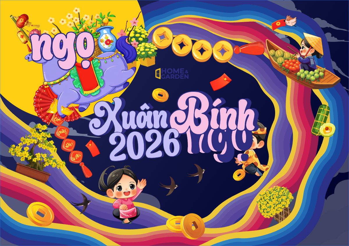 Mẫu Thiệp chúc mừng Xuân bính ngọ 2026 — LayerPic