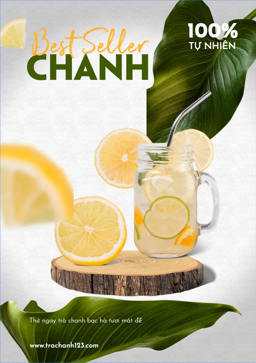 Mẫu Poster chuẩn Nước uống, juice, giải khát, F&B, drink — LayerPic