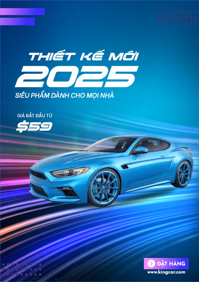 Mẫu Poster chuẩn Công nghệ, technology, điện tử, electronic, car, xe — LayerPic