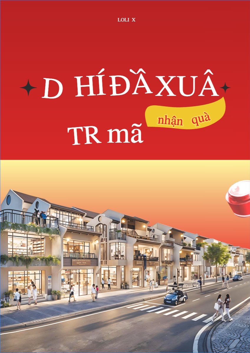 Mẫu Poster chuẩn Du hí đầu xuân nhận quà trổ mã — LayerPic