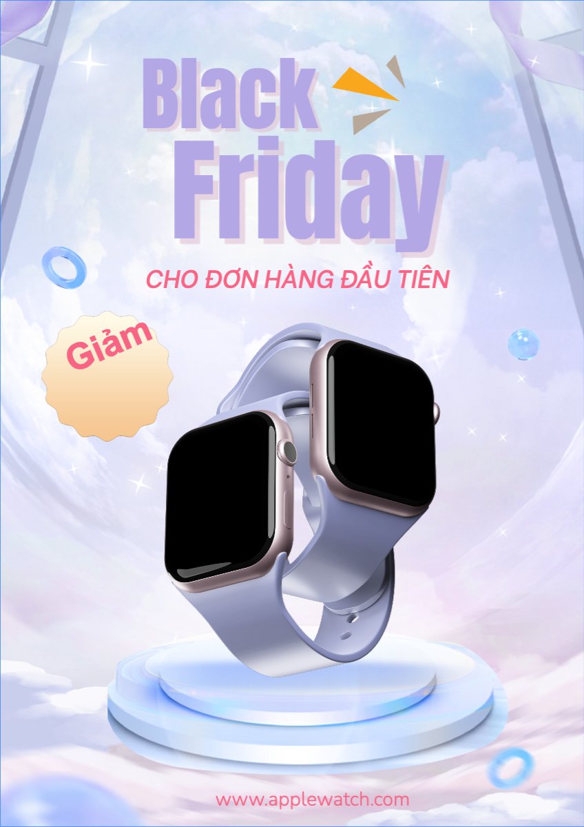 Mẫu Poster chuẩn Công nghệ, technology, điện tử, electronic, đồng hồ, watch — LayerPic