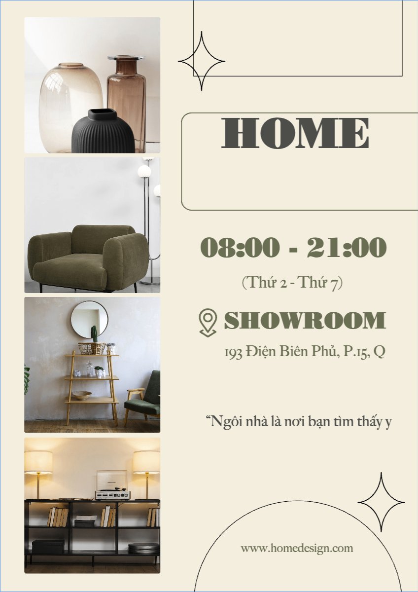 Mẫu Poster chuẩn Xây dựng, build, nội thất, bất động sản, interior, real estate — LayerPic
