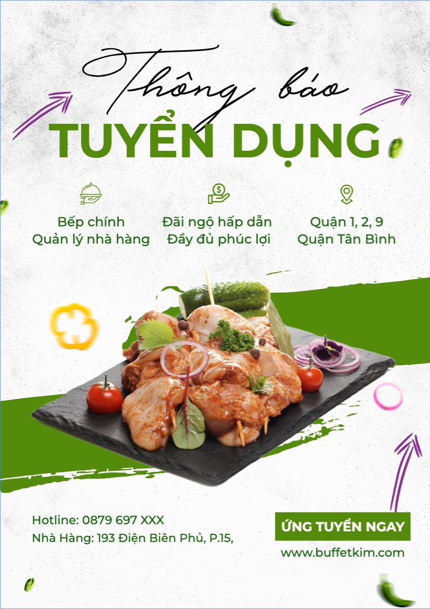 Mẫu Poster chuẩn Đồ ăn, food, thực phẩm, ẩm thực, món ăn, F&B, nhà hàng, thức ăn — LayerPic