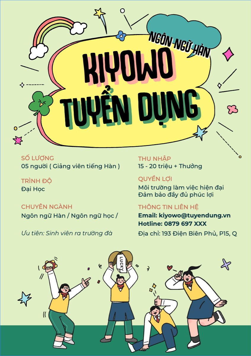 Mẫu Poster chuẩn Giáo dục, education, school, trường học, ngôn ngữ — LayerPic