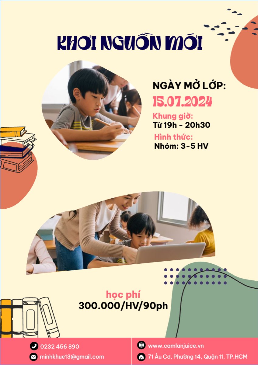 Mẫu Poster chuẩn Giáo dục, education, school, trường học — LayerPic