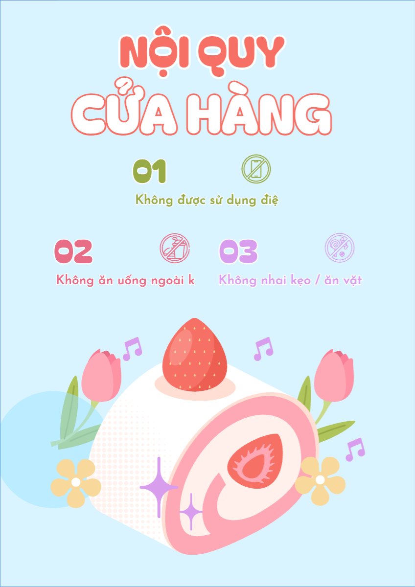Mẫu Poster chuẩn Đồ ăn, food, thực phẩm, ẩm thực, món ăn, F&B, nhà hàng, thức ăn, cake, bánh ngọt — LayerPic