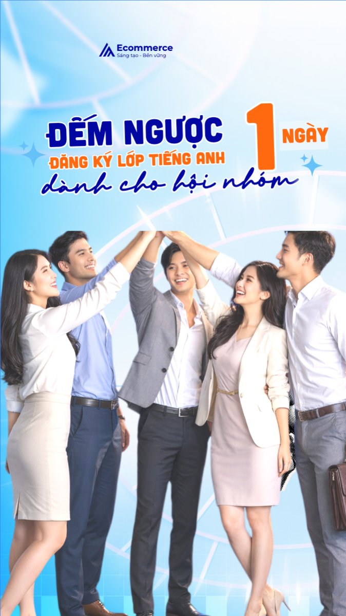 Đếm ngược 10 ngày đăng ký lớp tiếng Anh
