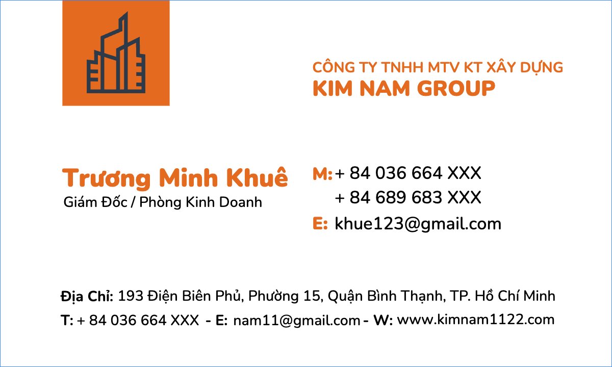 Mẫu Danh thiếp Xây dựng, build, nội thất, bất động sản, interior, real estate, decor — LayerPic
