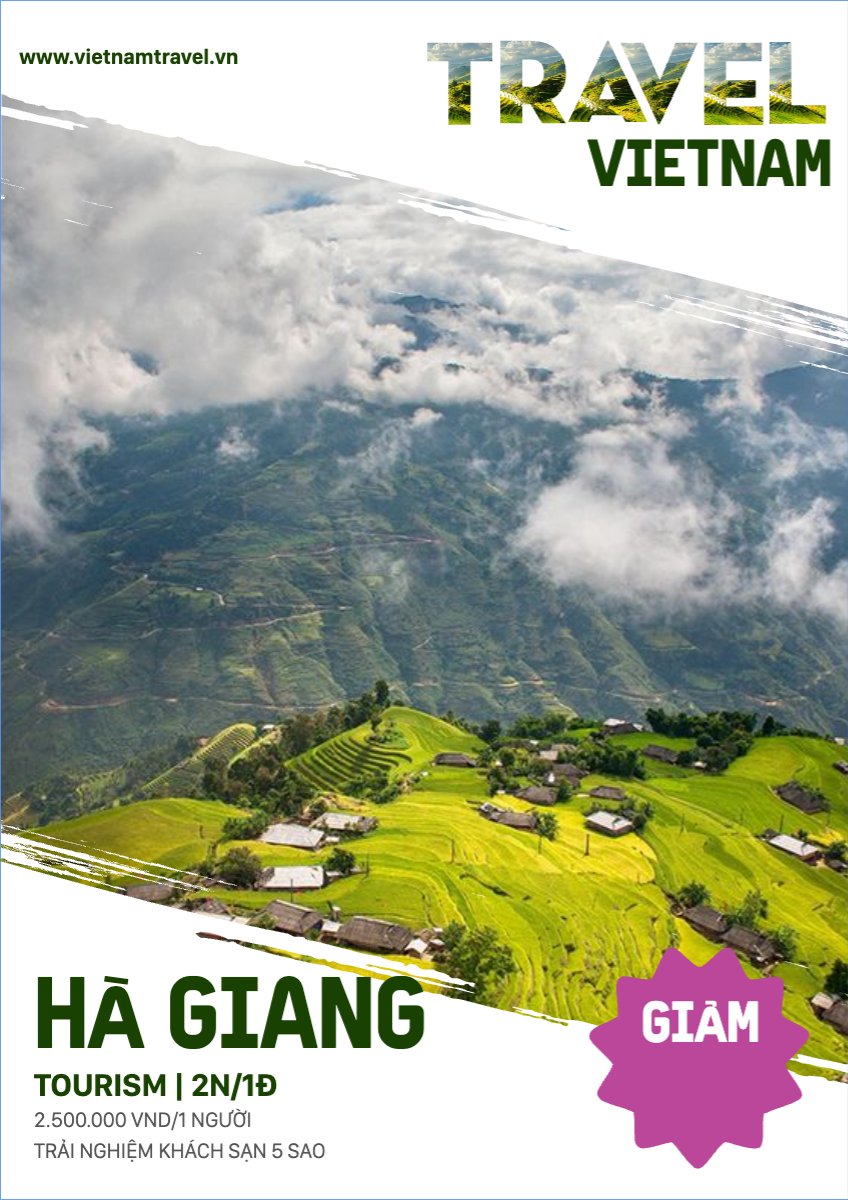 Mẫu Poster chuẩn Du lịch, travel, tourism, trải nghiệm, khám phá — LayerPic