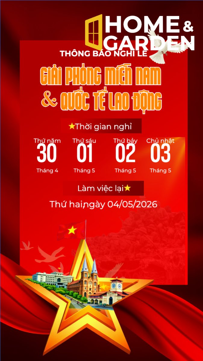 Lịch nghỉ lễ 30/4-1/5