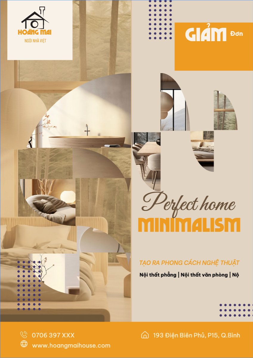 Mẫu Poster chuẩn Xây dựng, build, nội thất, bất động sản, interior, real estate, decor — LayerPic