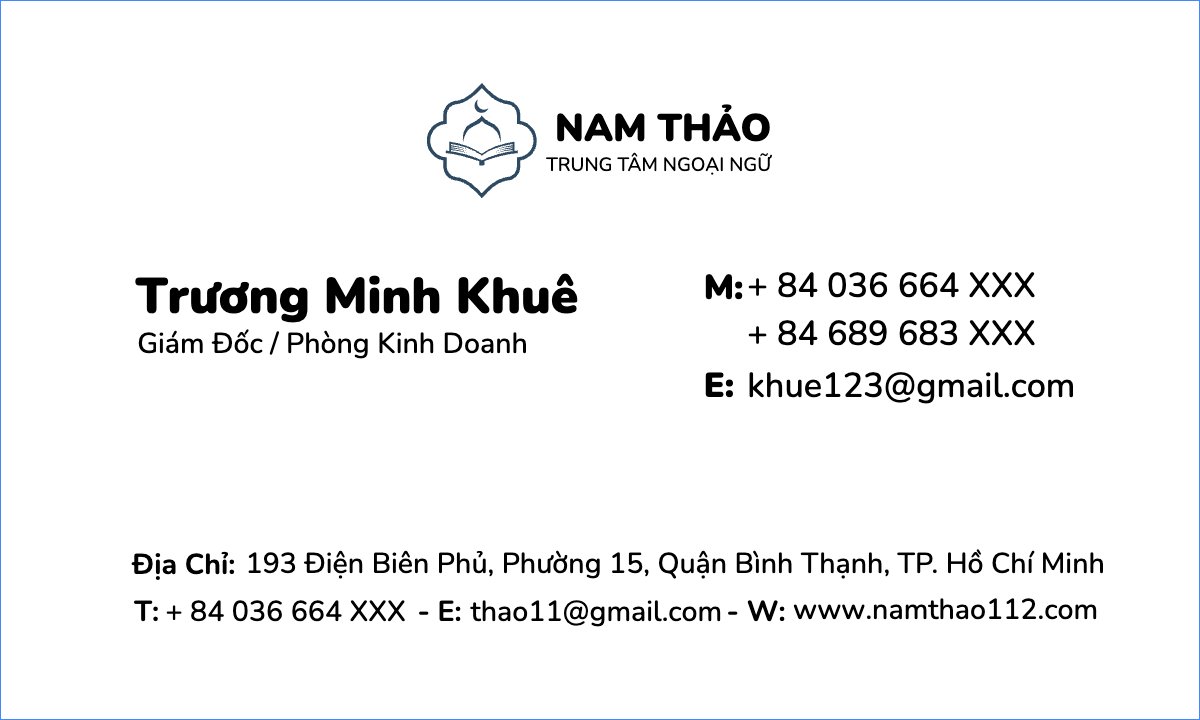 Mẫu Danh thiếp Giáo dục, education, school, trường học, văn phòng — LayerPic