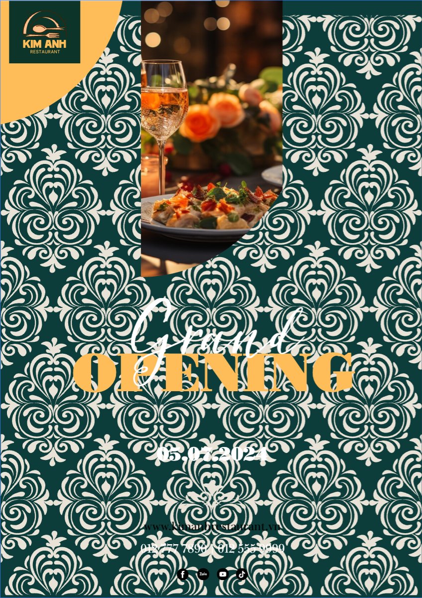 Mẫu Poster chuẩn Đồ ăn, food, thực phẩm, ẩm thực, món ăn, F&B, nhà hàng, thức ăn — LayerPic