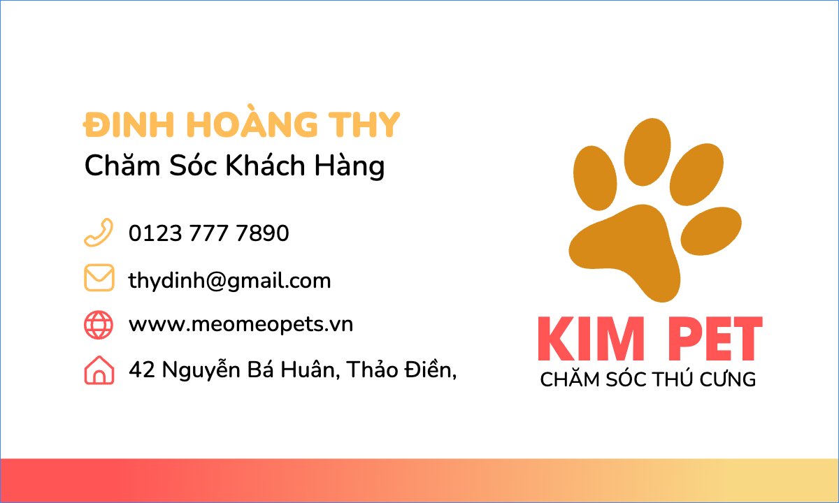 Mẫu Danh thiếp Pet, thú cưng, thú nuôi, động vật, animal — LayerPic