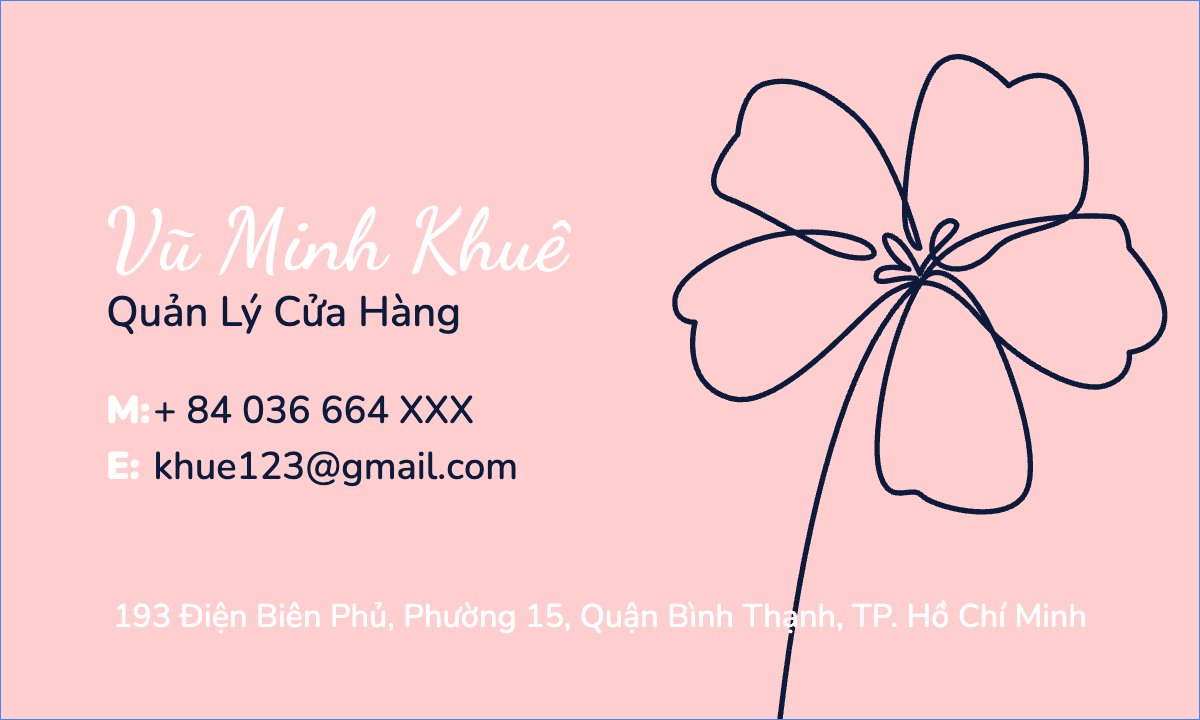 Mẫu Danh thiếp Nông sản, agricultural, farm, flower shop, tiệm hoa — LayerPic