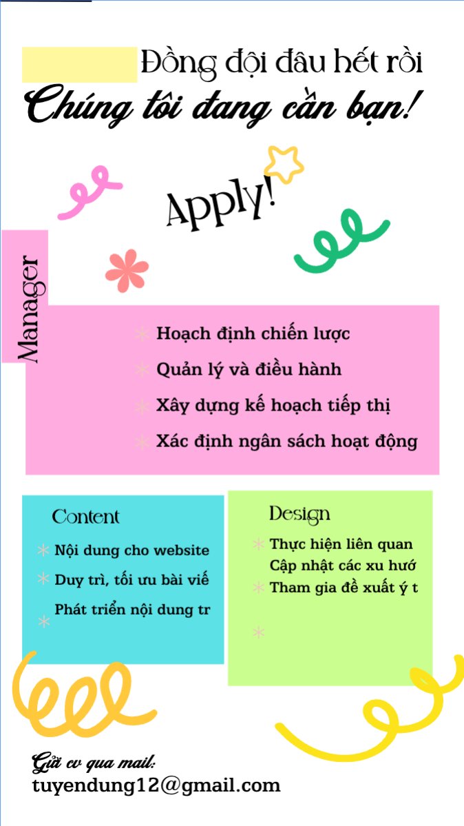 Mẫu Bài post MXH (9:16) Tuyển dụng nhân tài — LayerPic