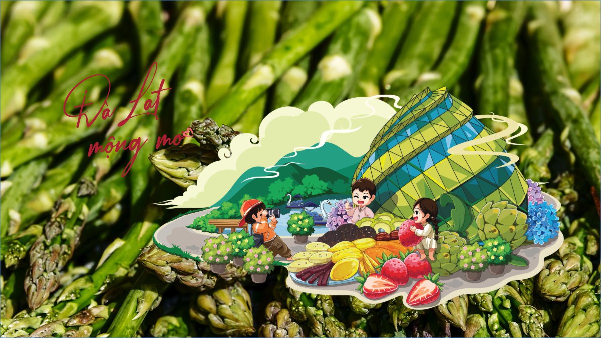 Đà Lạt, Việt Nam, địa danh, du lịch, travel, dễ thương, cute, chibi, hoạt hình, cartoon