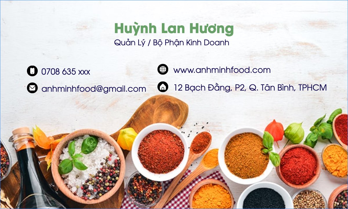 Mẫu Danh thiếp Nông sản, agricultural, farm, vegetable, rau củ — LayerPic