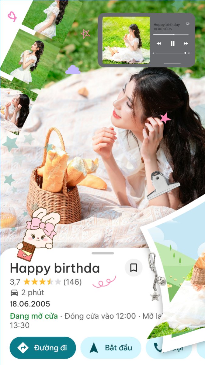 Mẫu Bài post MXH (9:16) Happy birthday — LayerPic