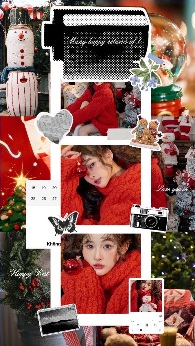 Mẫu Bài post MXH (9:16) Happy birthday — LayerPic
