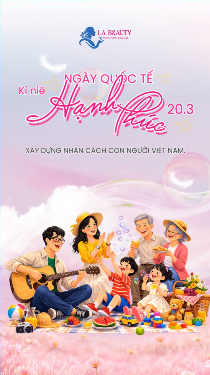 Hưởng ứng ngày Quốc tế Hạnh Phúc 20/3