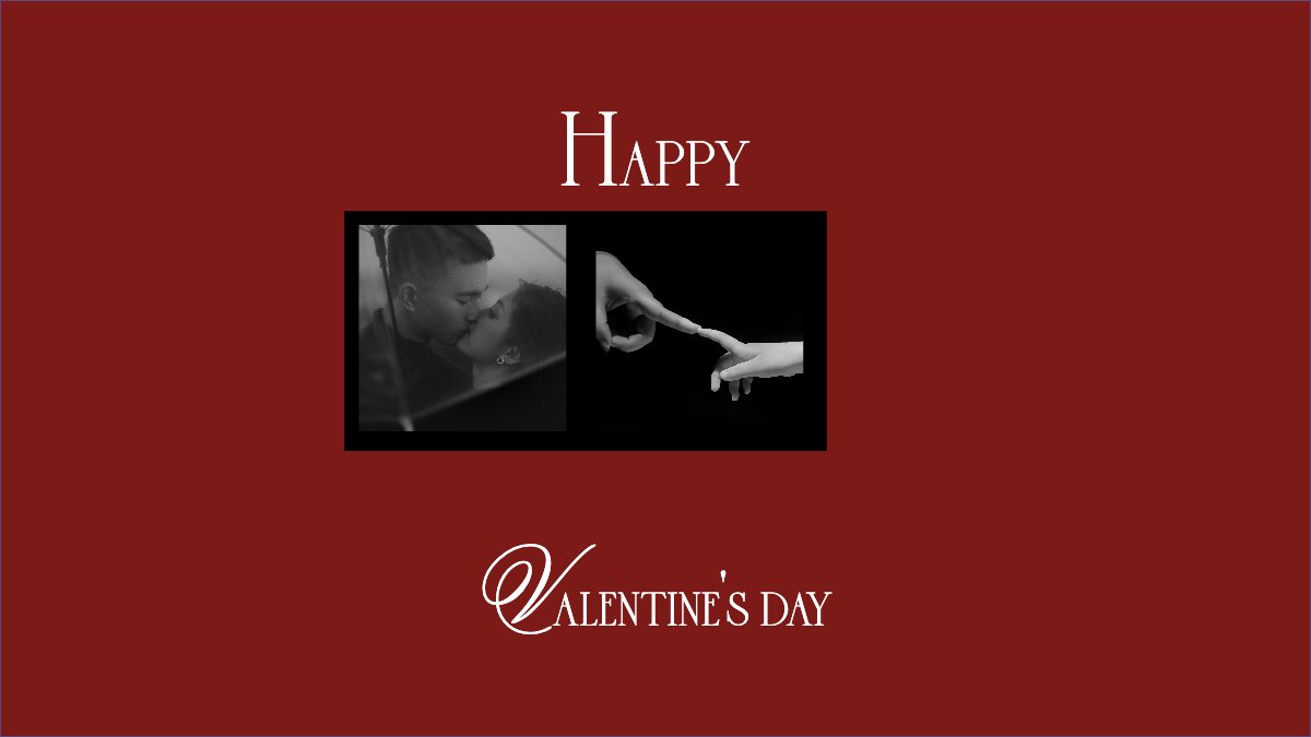 Mẫu Hình nền máy tính Happy valentine's day — LayerPic