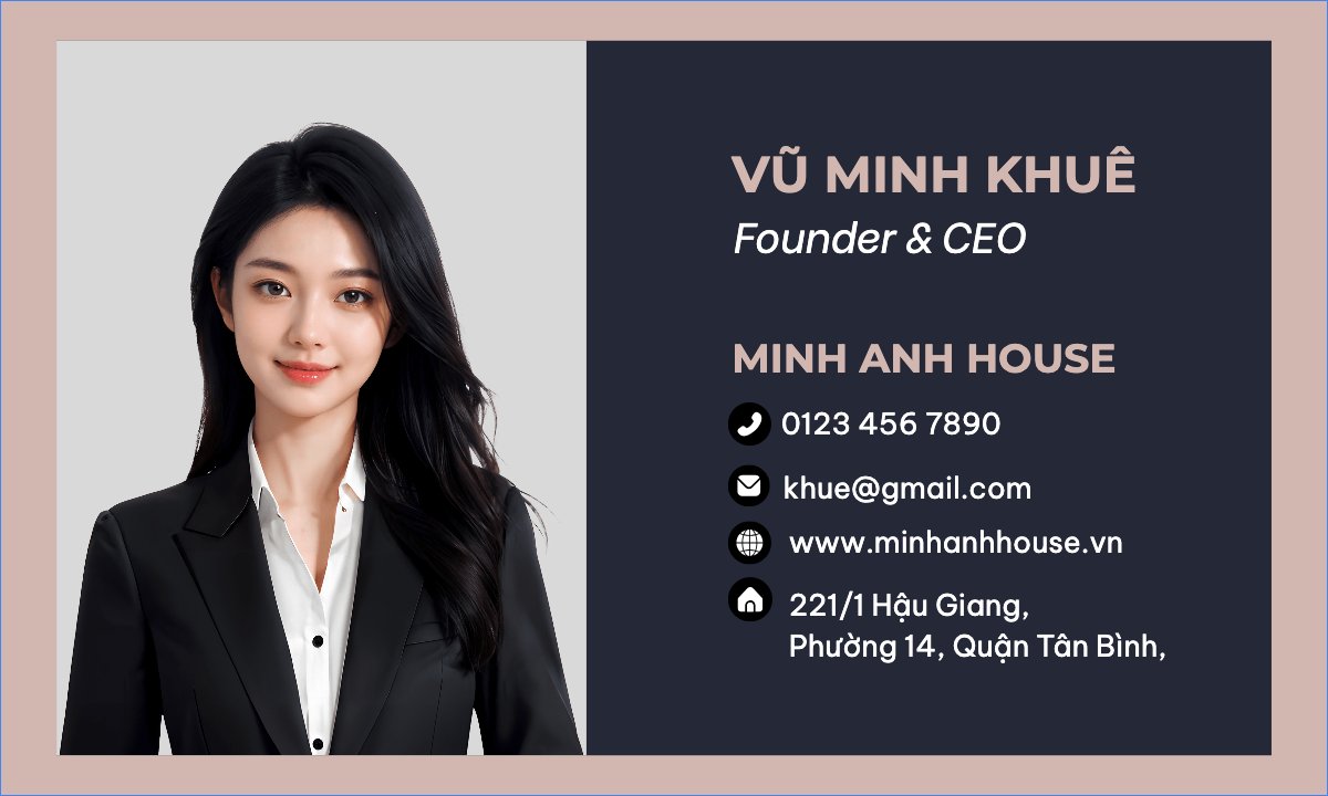 Mẫu Danh thiếp Xây dựng, build, nội thất, bất động sản, interior, real estate, doanh nhân — LayerPic